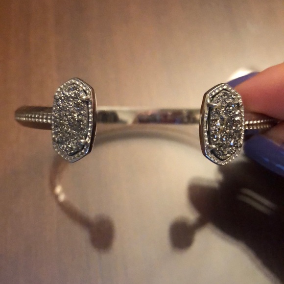 Authentic Kendra Scott Elton Silver Bracelet - Picture 2 of 2